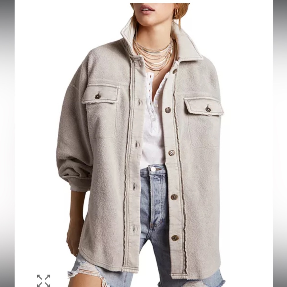 Free People Ruby Jacket - Gray, XS